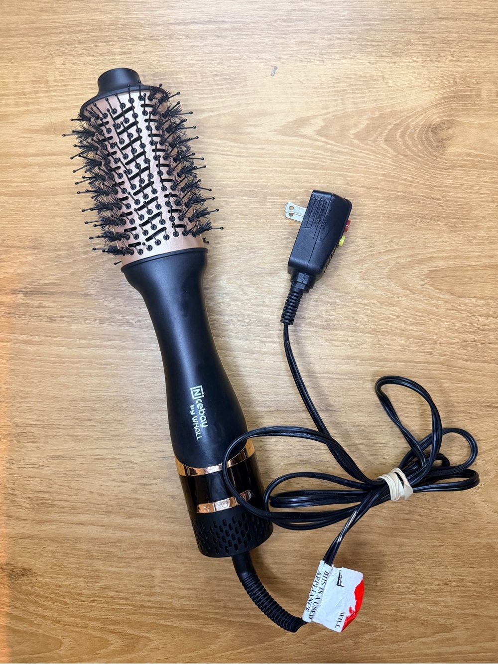 WHALL Nicebay Hot Air Brush HB-822 1200W One Step Hair Dryer Styler - Picture 2 of 15